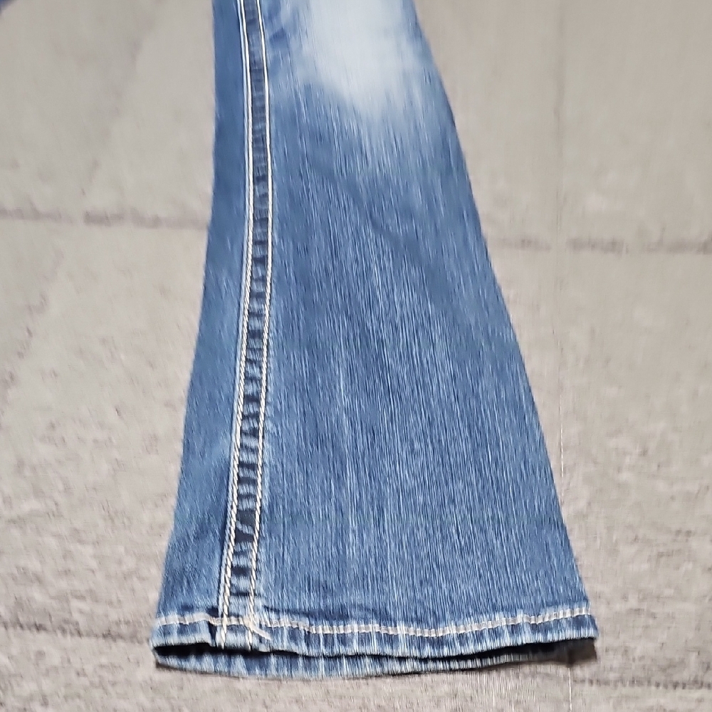 Miss Me Signature-Rise Boot Size 25 Women's Blue Jeans - Picture 7 of 11